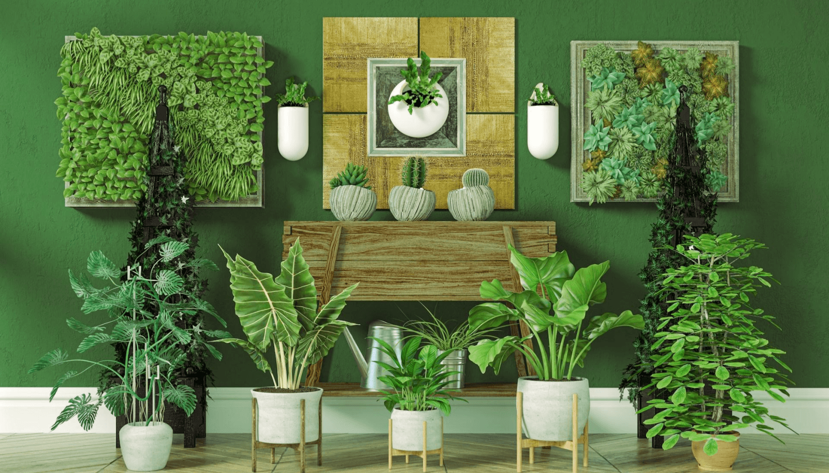 Incorporating plants in coworking space design