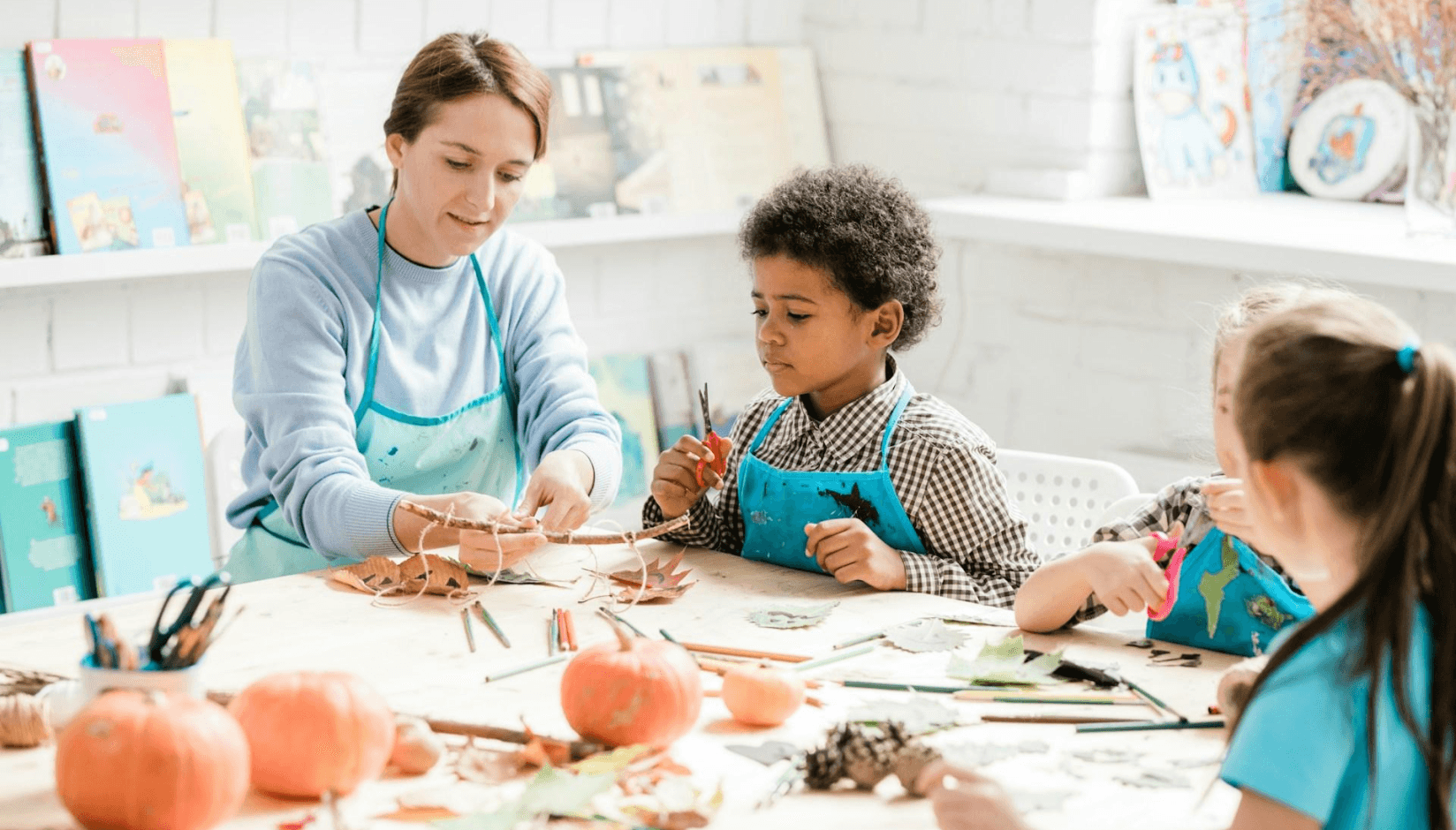 Family event at a makerspace