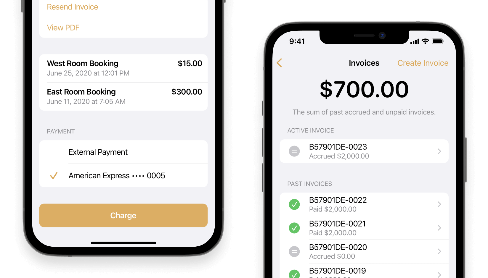 Improvements to Invoicing