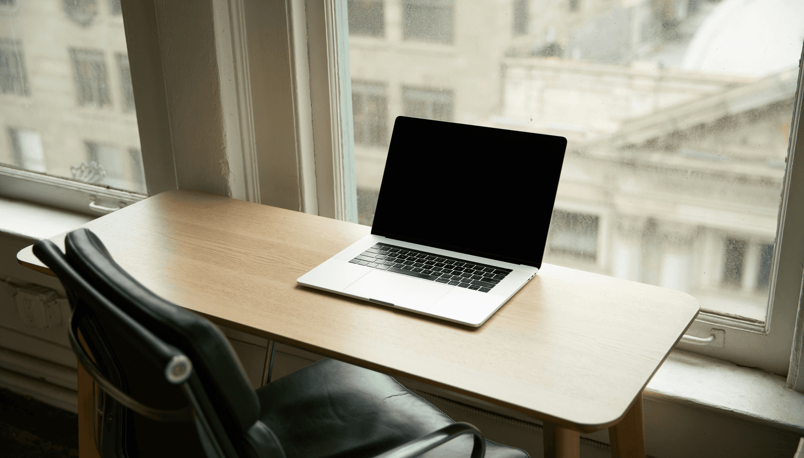 Workstation at a coworking space