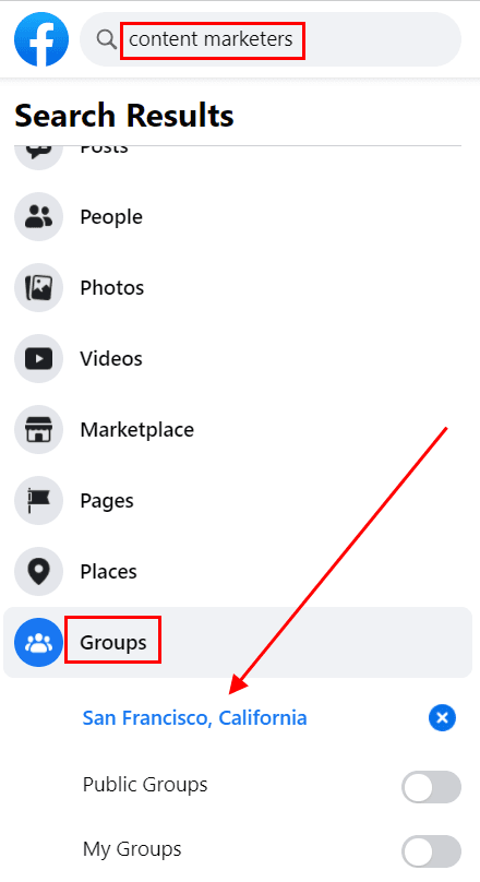 cold email outreach for coworking spaces - find prospects on facebook