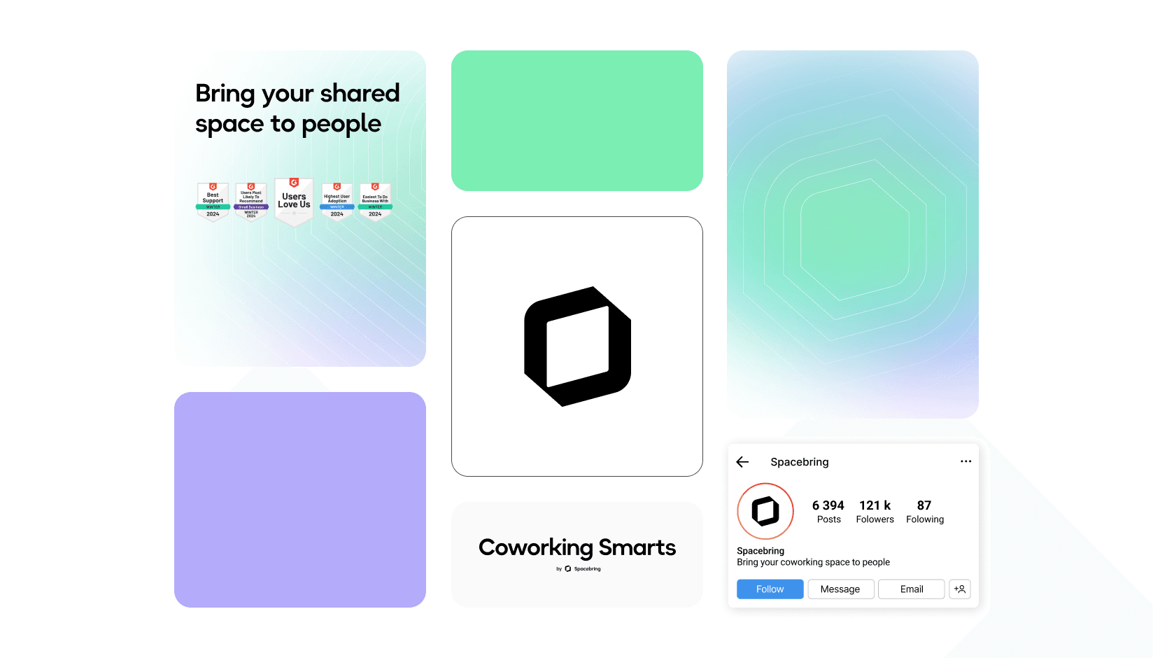 Spacebring UI elements