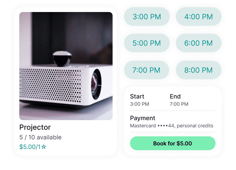 Seamless desk booking experience at Spacebring coworking space management software