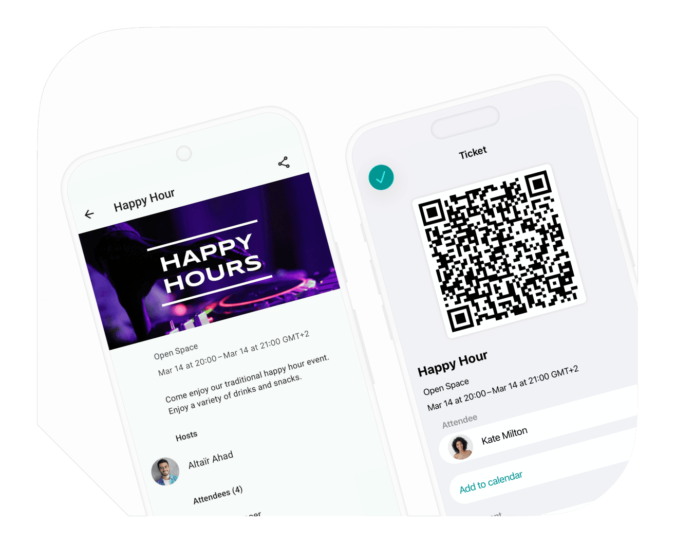 Easy way to join events on Spacebring coworking space management system