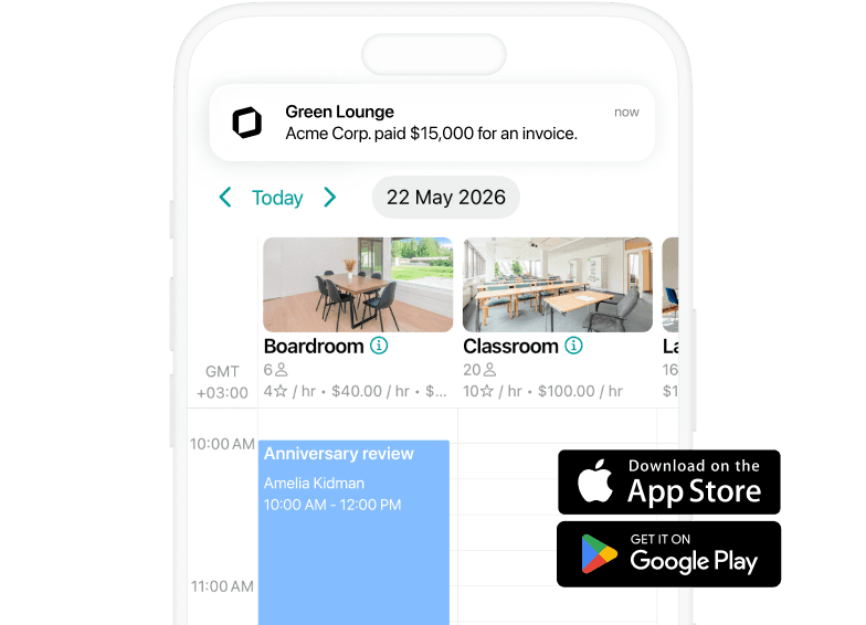Get the Spacebring admin mobile app for instant notifications, invite members, manage companies, and communicate instantly with your community—all on the go.